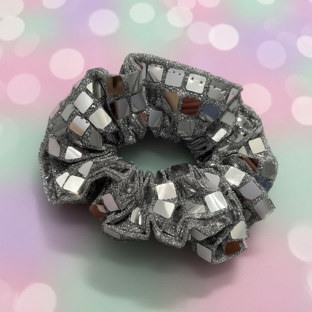 Disco hair scrunchie |