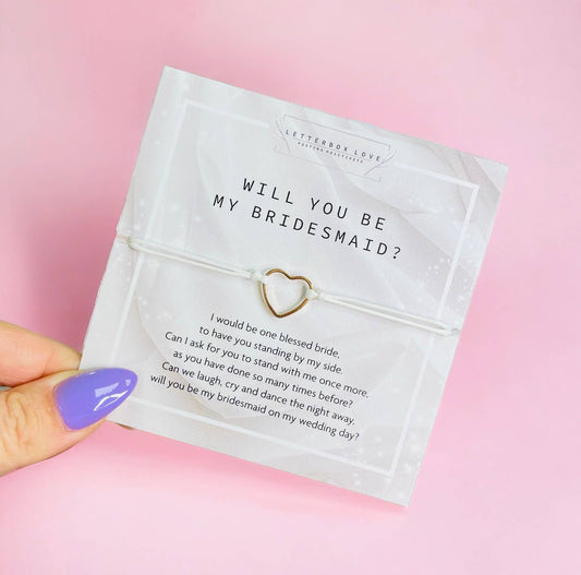 Bridesmaid Proposal Bracelet