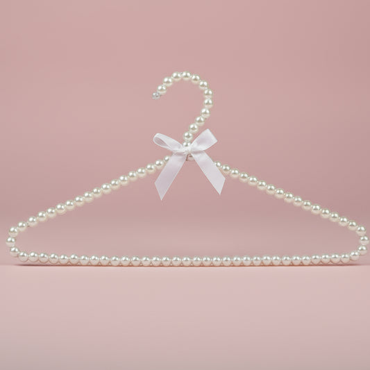 pearl bridal dress hanger